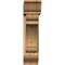 Ekena Millwork Olympic Traditional Smooth Bracket w/ Offset Brace, Western Red Cedar, 7 1/2"W x 30"D x 30"H BKT0806X30X30OLY01SWR - alternate 4